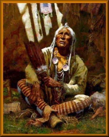 Der alte Indianerhäuptling